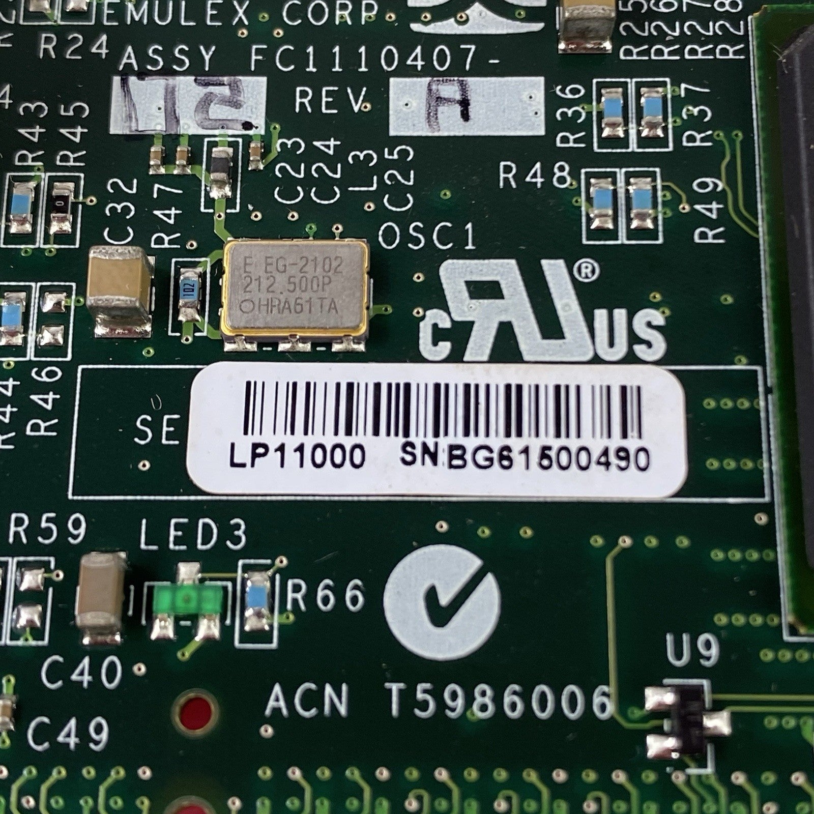 IBM 03N5014 PCI-x 2.0 Single-Port 4Gbps Fibre Channel Network Adapter (Lot of 2)4
