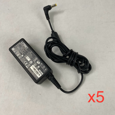 LITEON PA-1400-11 19V 2.1A 40W AC Power Adapter (Lot of 5)