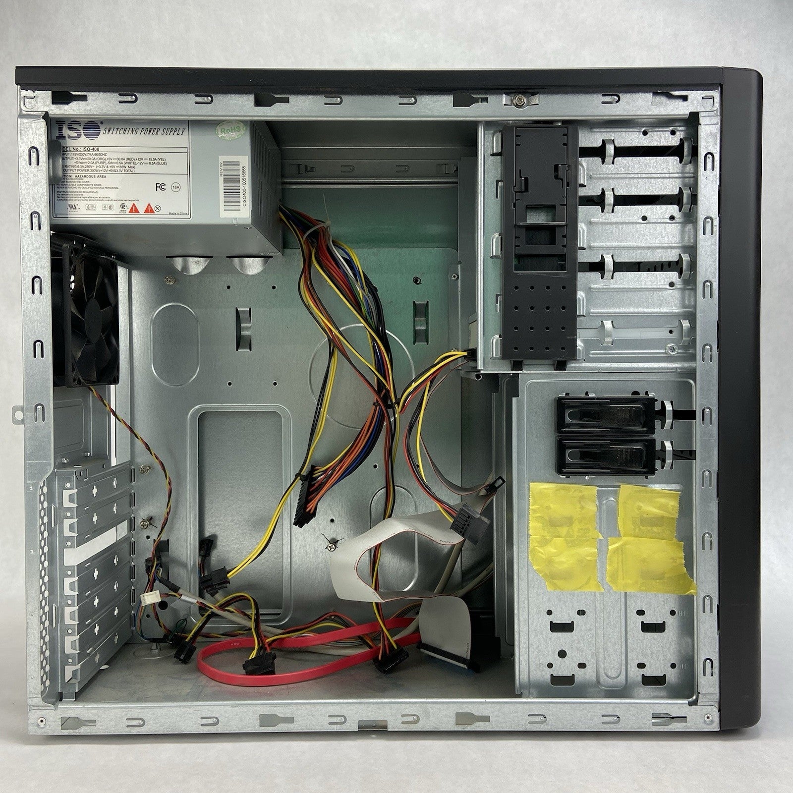 Codegen C6209-CA-38C Mid Tower Computer Case ISO ATX 400W Power Supply8