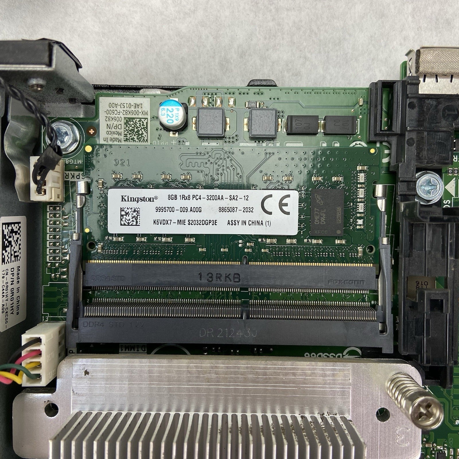 Dell Optiplex 3080 MFF Intel Core i5-10500T 2.3GHz 8GB RAM No AC/HDD/OS11