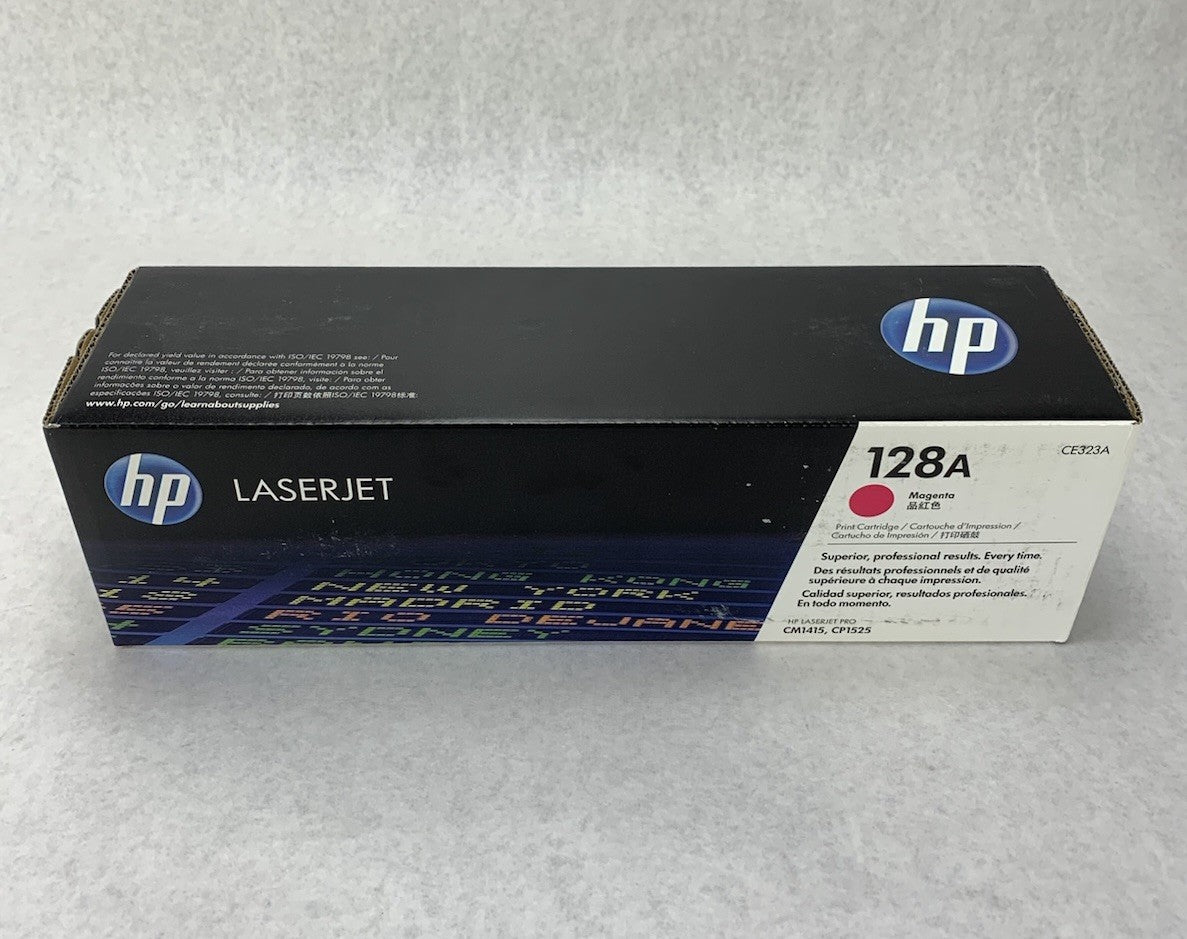 HP LaserJet 128A CE323A Magenta Print Cartridge Exp: Oct 20171