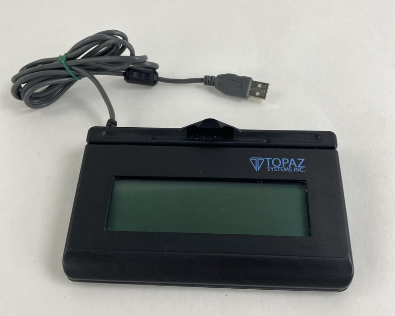 Topaz T-L462-HSB-R USB Signature Pad No Stylus Lot of 4 Parts or Repair
