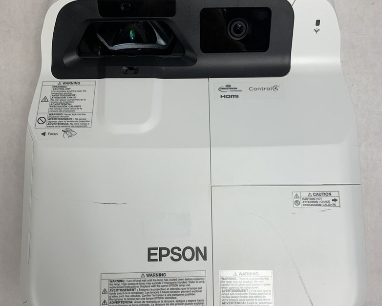 Epson H741A BrightLink 685Wi LCD Projector 441 Lamp Hours - No Remote