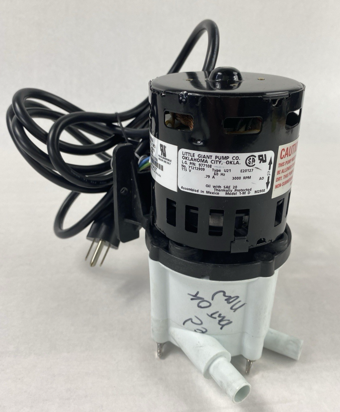 Little Giant 589002 Magnetic Pump Model 1-MD 977108 - Parts or Repair - Lot of 3