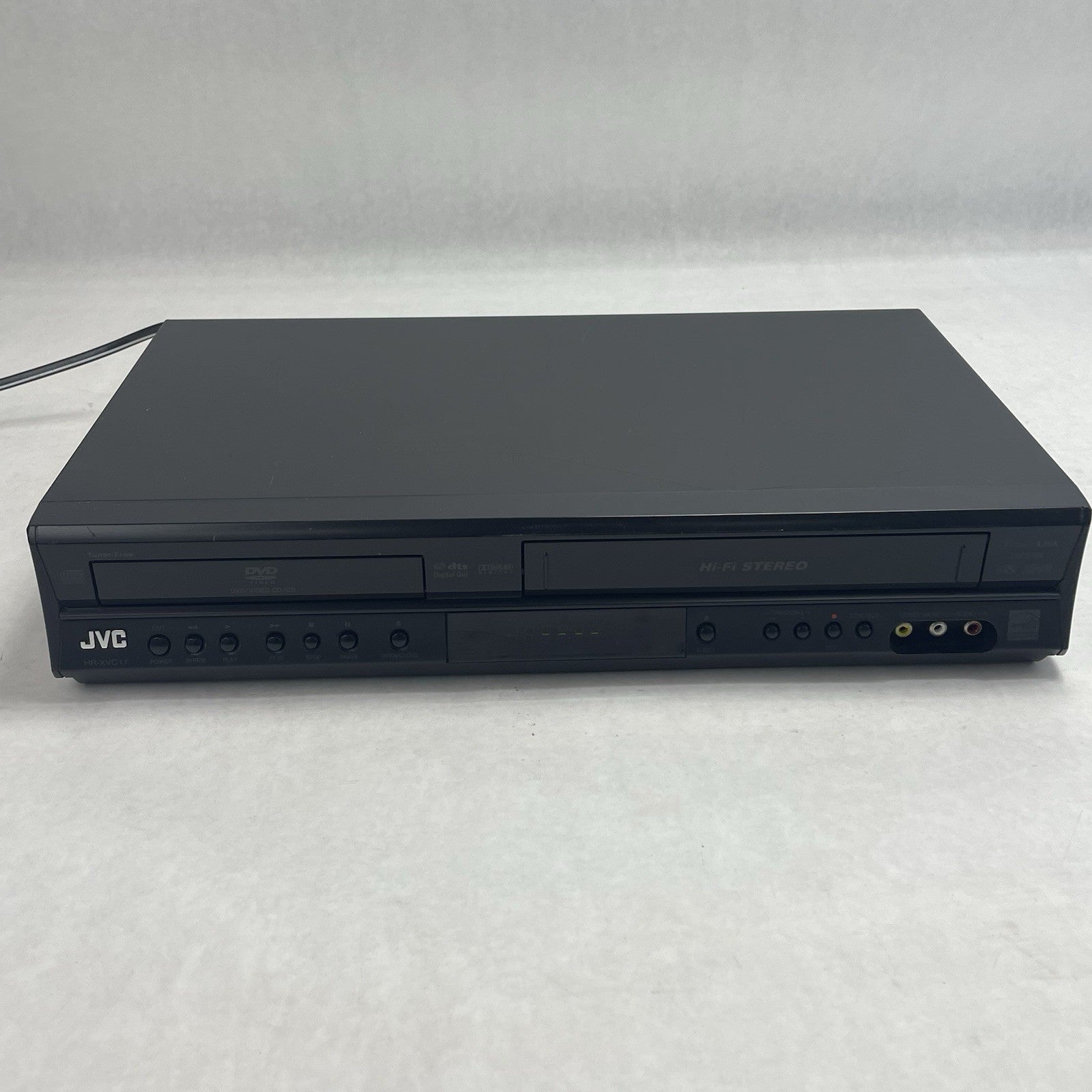 JVC HR-XVC11B DVD VHS Combo VCR Hi-Fi Stereo No Remote Tested Working1