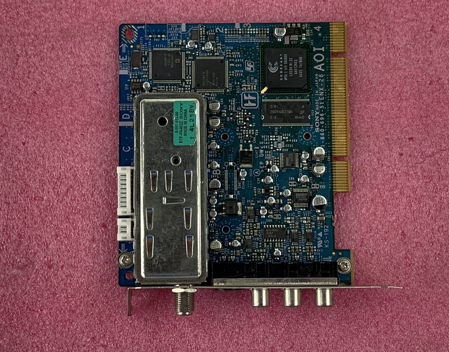 Sony A1057182a Pcva-imb5a Video Tuner Capture Card