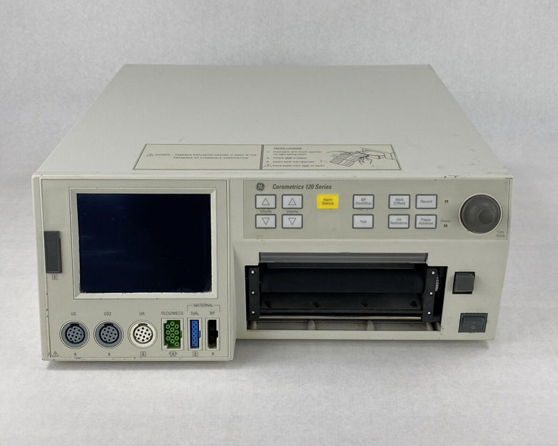 GE 0129 Corometrics 120 Series Maternal Fetal Monitor