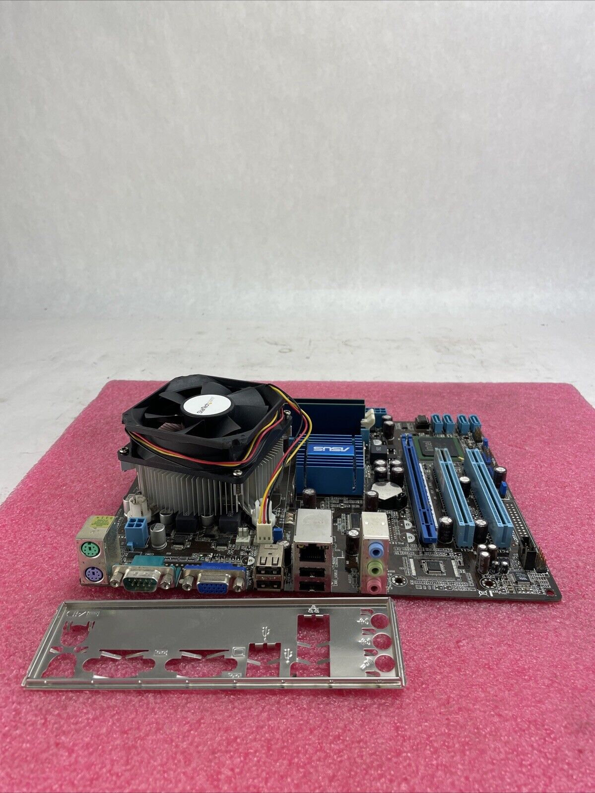 ASUS P5G41T-M Motherboard Intel Core 2 Duo E7500 2.93GHz 4GB RAM w/Shield