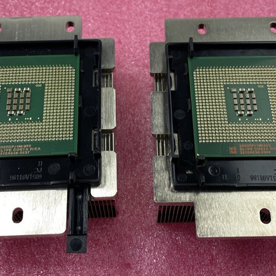 Intel SL7PE Xeon 3GHz/2m + HP Proliant DL360 G4 Heatsink 349931-104 (Lot of 2)