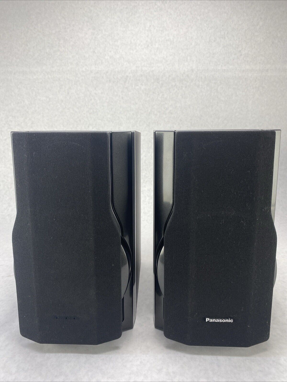 Panasonic SA-PM12 Mini Stereo 5 CD Cassette Tape SB-PM11 Speakers NO REMOTE