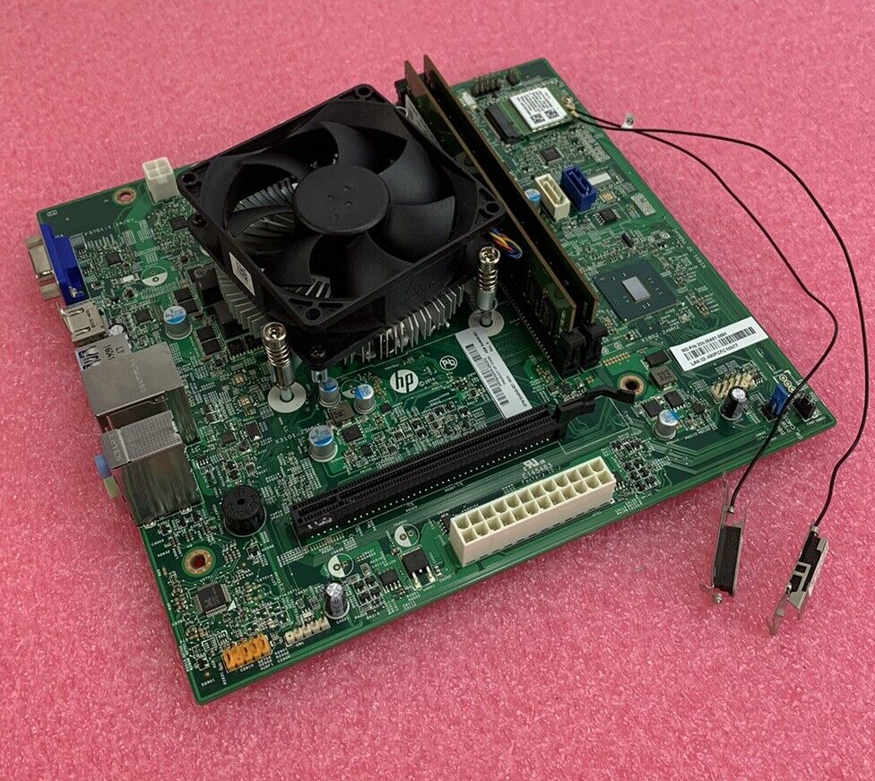 HP 260-PC26 Motherboard Intel Core i3-6100T 3.2GHz 16GB DDR4 RAM w/Wifi Adapter