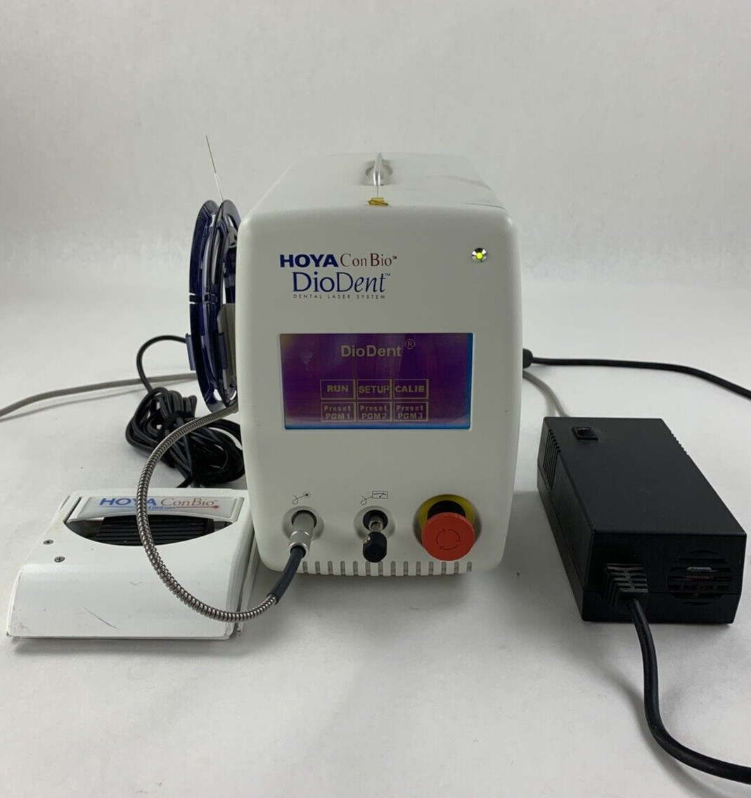 Hoya ConBio DioDent laser Unit Oral Tissue Ablation System W/ Power Supply