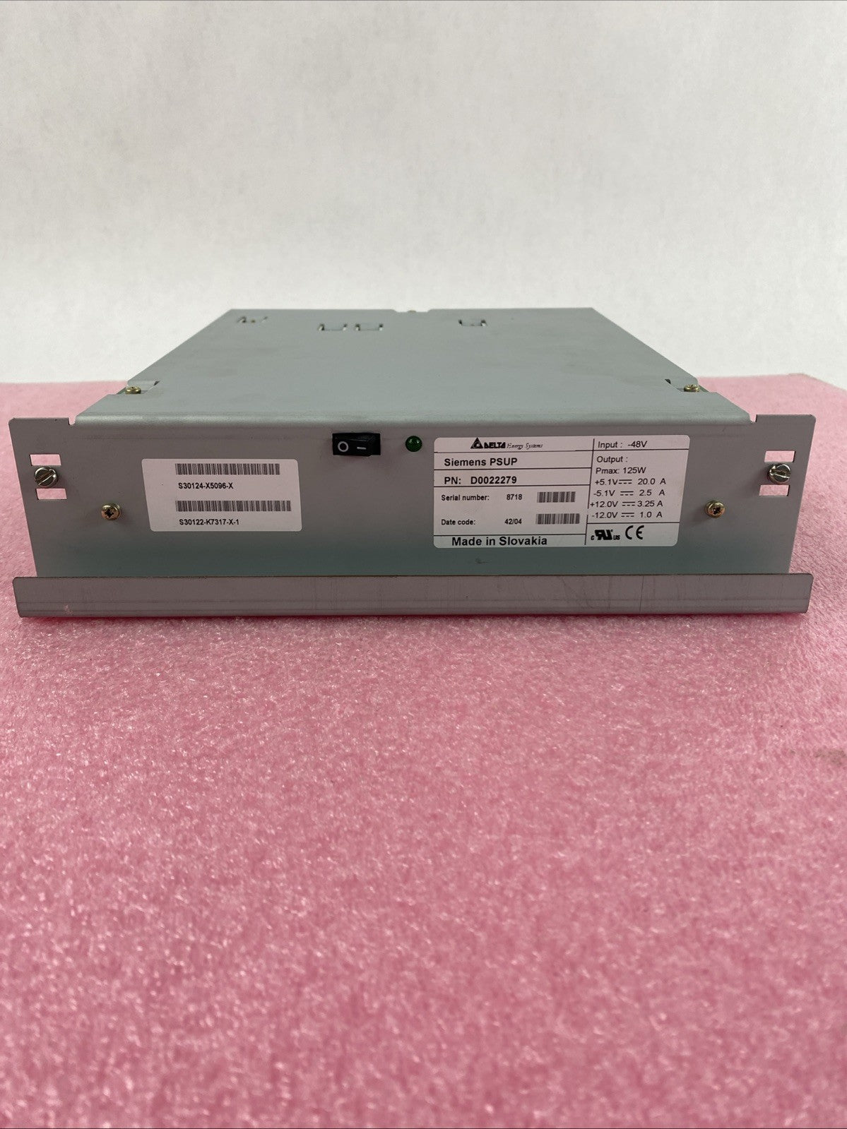 Delta Energy Systems Siemens PSUP D0022279 Power Supply Module1