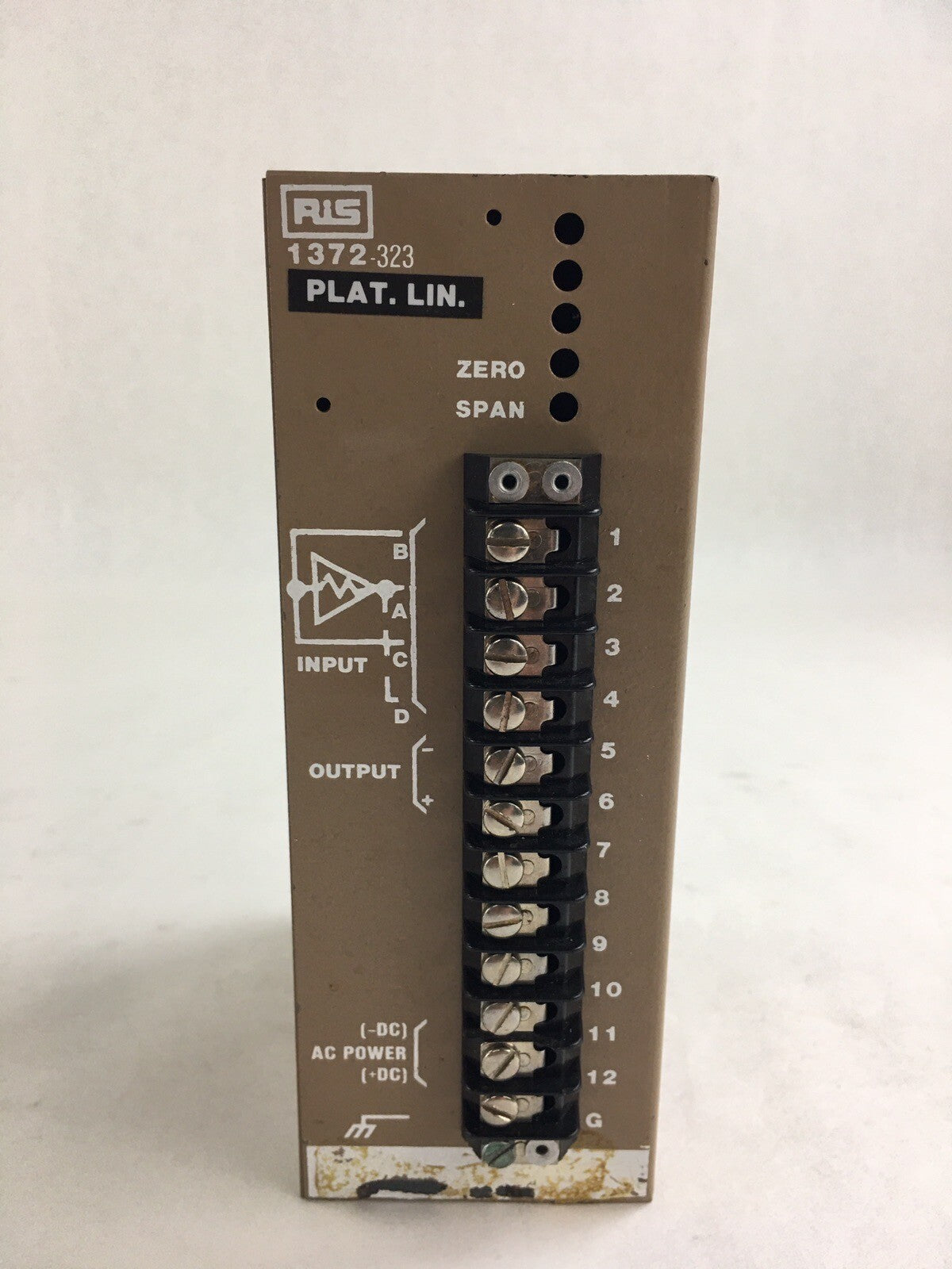RiS SC-1372-323-3P Isolated RTD Transmitter 4-20MA 115 VAC 4W 200 Ohm - Untested1