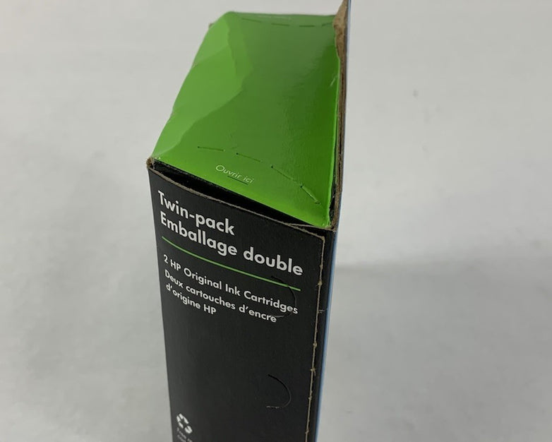 HP 61 + 61 Black Ink Cartridge Twin-Pack Exp. Jul 2021