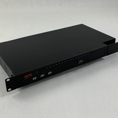 APC KVM0216A KVM USB 2G Enterprise Analog 2 Local Users 16 Ports Tested