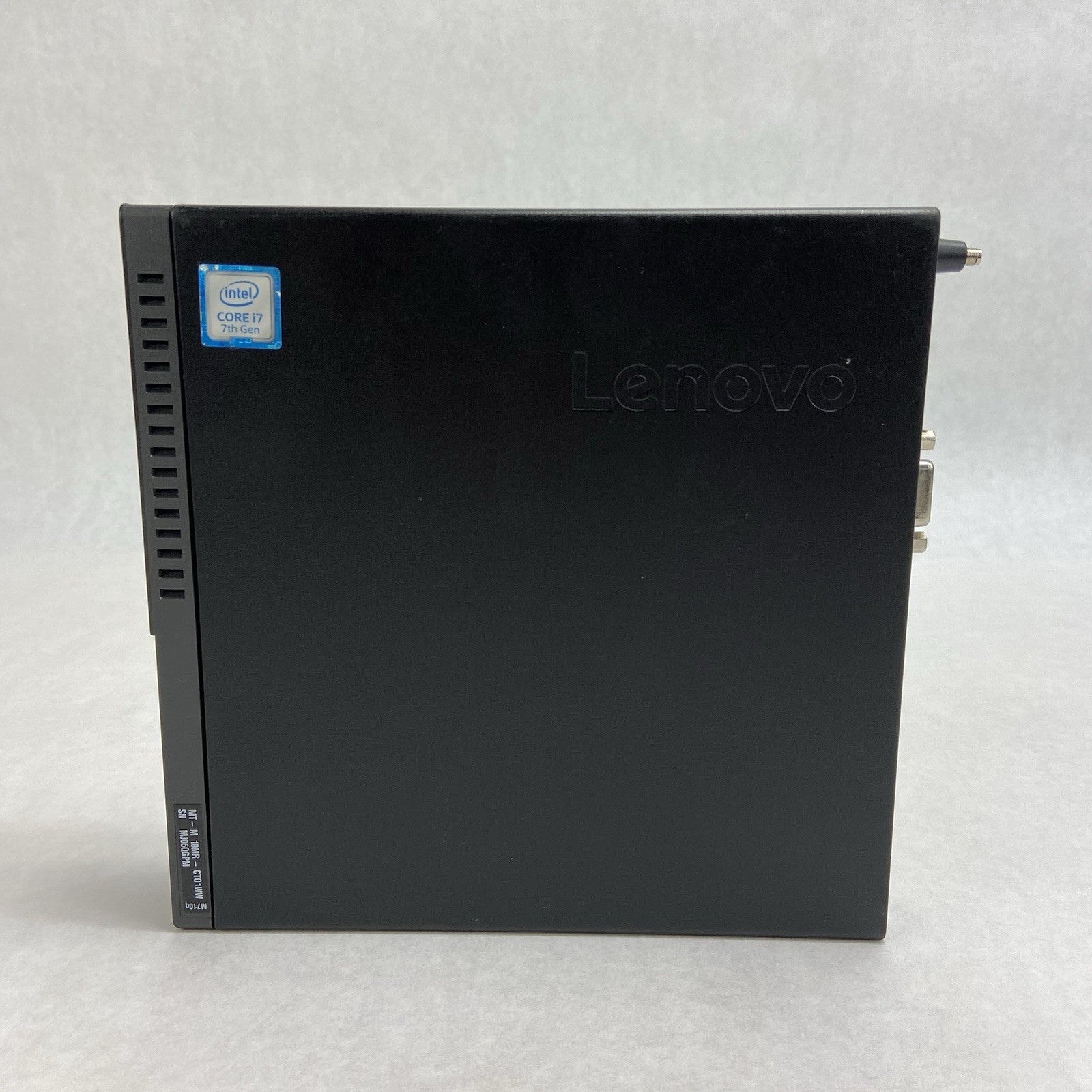Lenovo ThinkCentre M710Q MFF Intel Core i7-7700T 2.9GHz 0GB RAM No AC/HDD/OS6