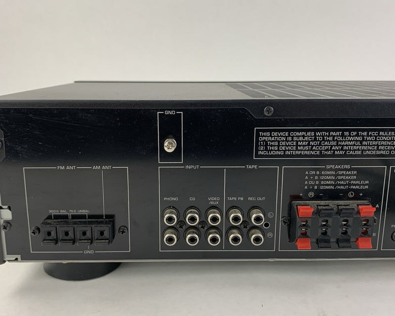 Yamaha RX-450 AM/FM Stereo Receiver - Tested