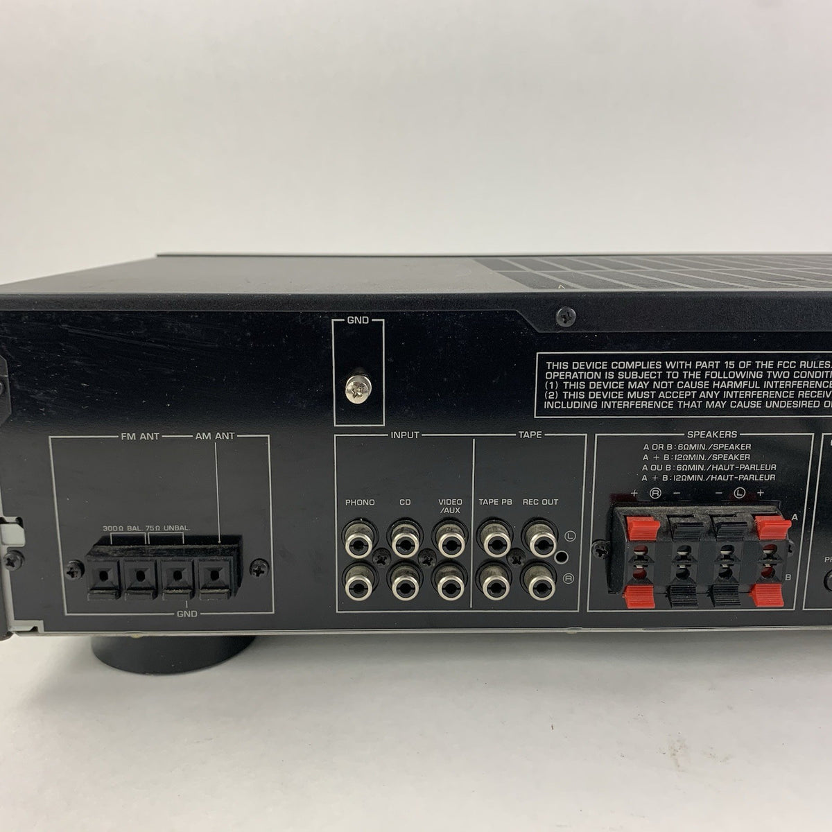 Yamaha RX-450 AM/FM Stereo Receiver - Tested7