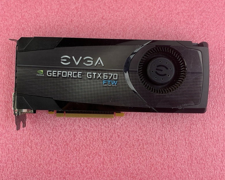 Nvidia EVGA GEFORCE GTX 670 FTW Graphics Card - Untested