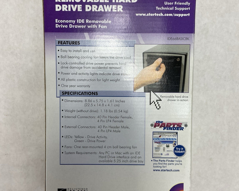 StarTech Removable Hard Drive Drawer 3.5 IDE/ATA Lot of 3