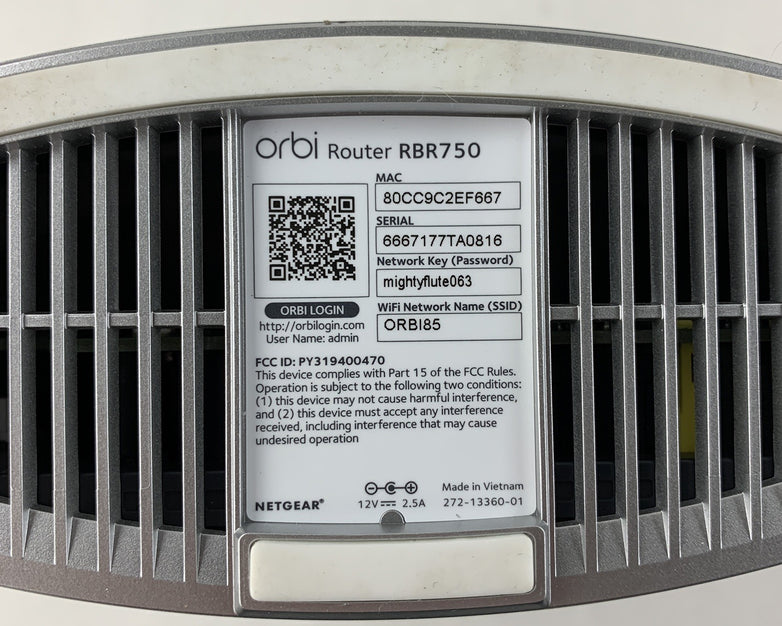 Netgear AX4200 RBK752 Tri-Band Mesh Wi-Fi 6 System White Satellite Router Combo