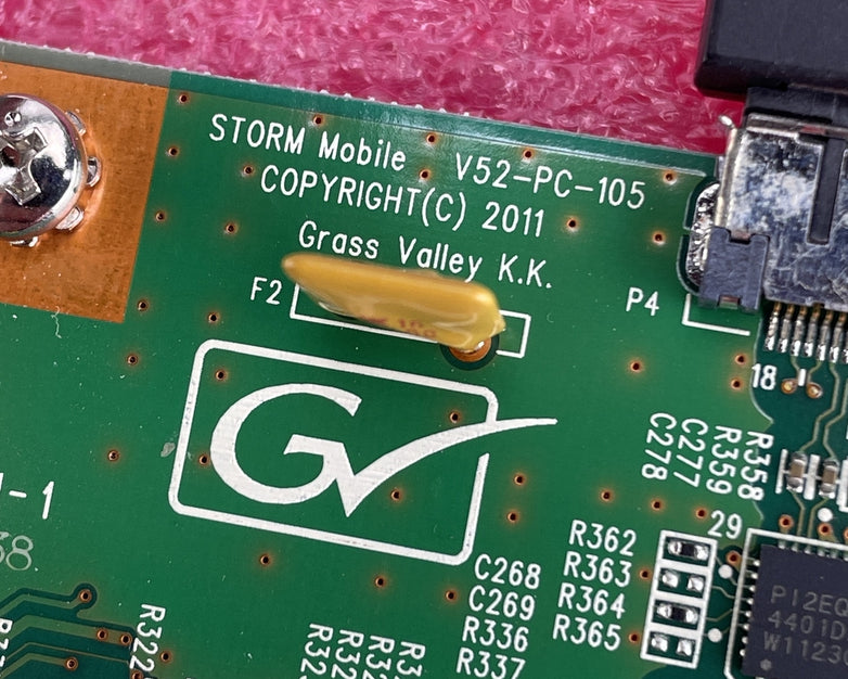Grass Valley Storm Mobile Multi I/O Processor w/ V52-PC-105