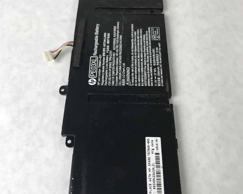 Lot of (5) HP PE03XL Notebook Battery 766801-421 for Chromebook 11