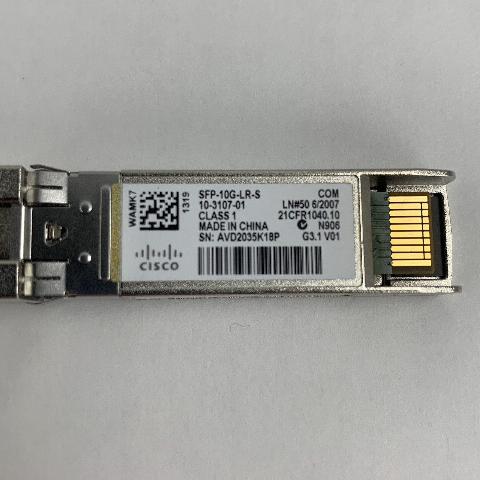 Cisco SFP-10G-LR-S 10G BASE-LR SFP+ Transceiver Module3