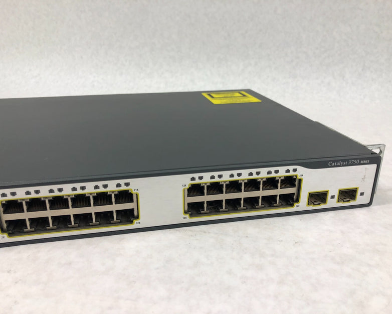 Cisco WS-C3750-24TS-S Catalyst 3750 Series 24 Port Managed Switch