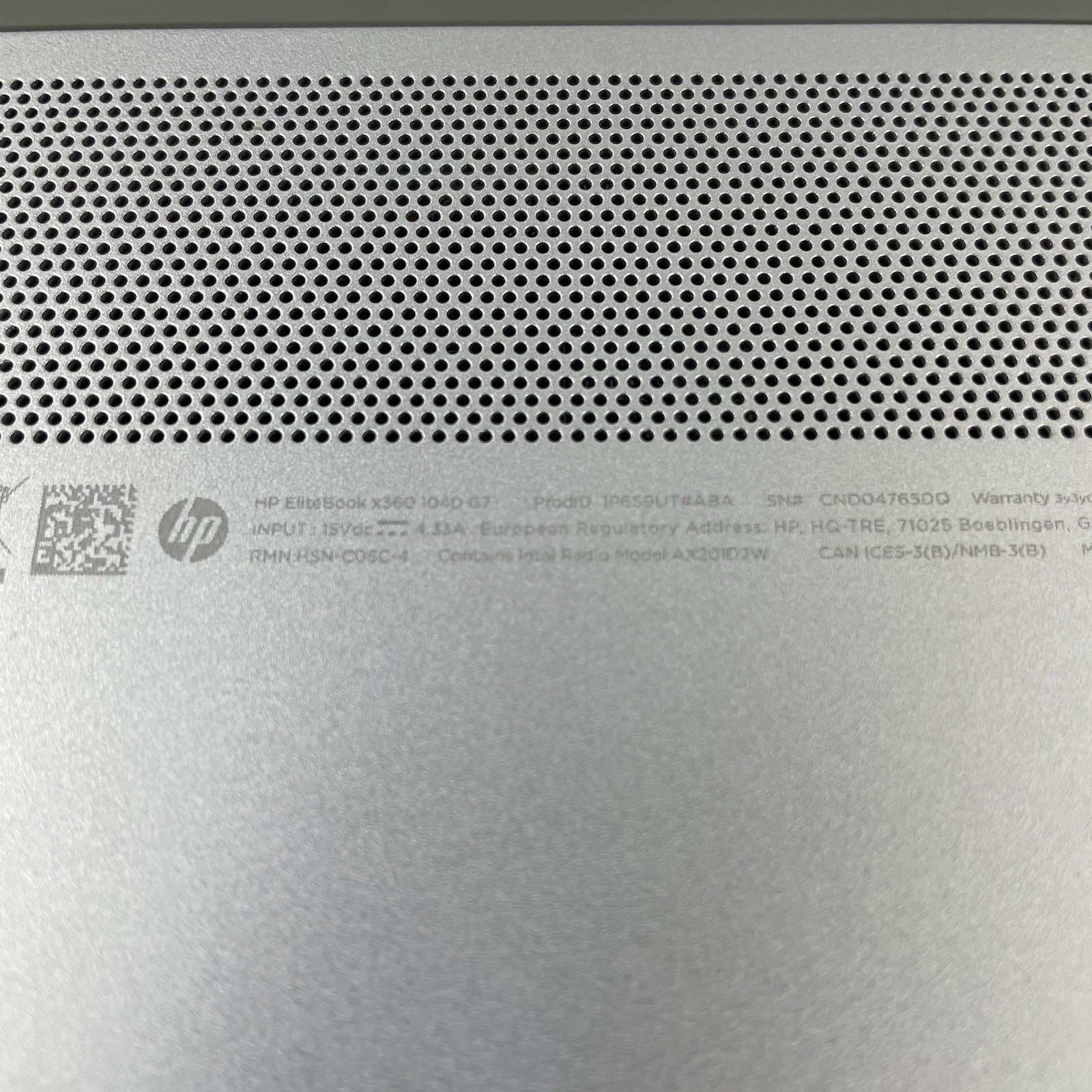 HP EliteBook x360 1040 G7 14" i5-10210U 1.60 GHz 8 GB RAM No SSD/OS/AC13