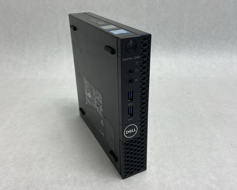 Dell Optiplex 3060 Micro Intel Core i3-8100T 3.1GHz 8GB RAM w/AC No HDD/OS