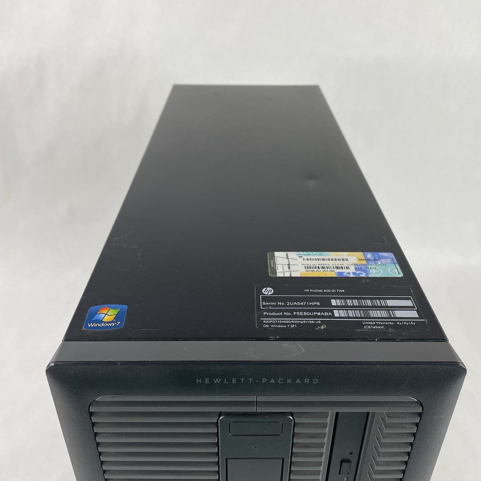 HP ProDesk 600 G1 MT Intel i5-4590 3.30 GHz 8 GB RAM No HDD/OS4