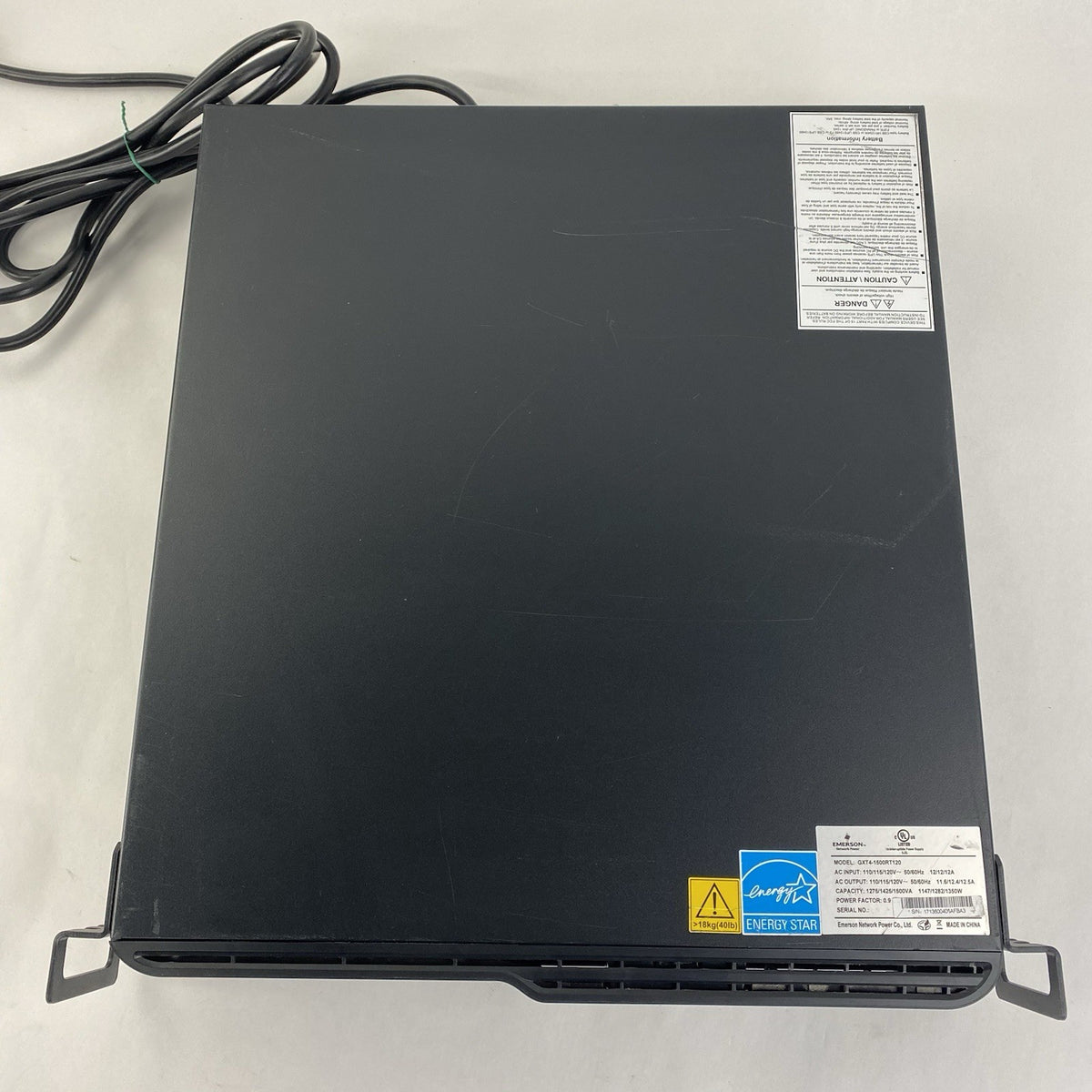 Vertiv Liebert GXT4-1500RT120 Battery Backups UPS Tested - No Batteries READ7