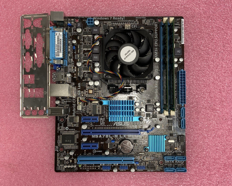 ASUS M5A78L-M Motherboard AMD Athlon 2 x2 270 3.4GHz 8GB RAM w/IO Shield