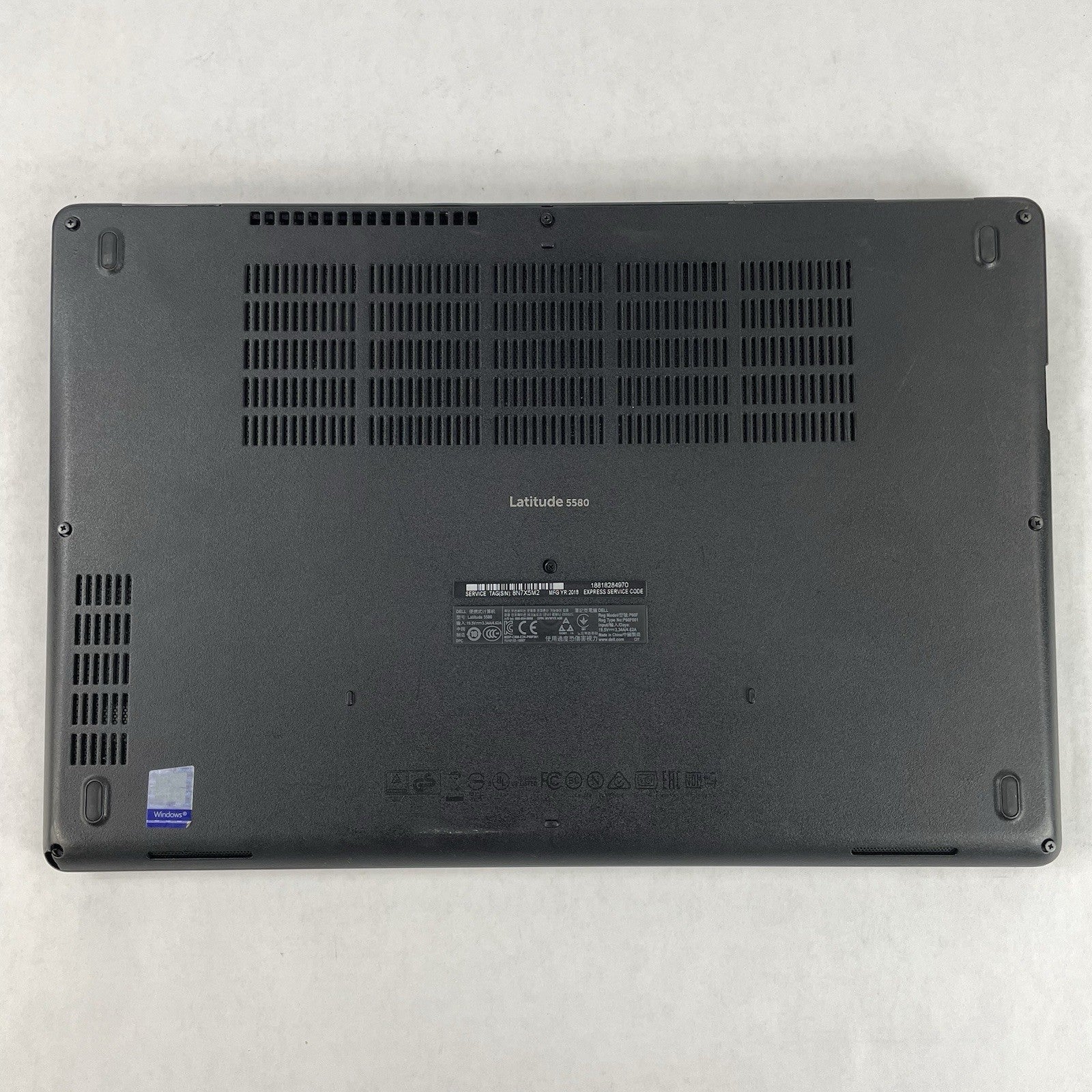 Dell Latitude 5580 15.6" i5-7300U 2.60 GHz 8 GB RAM No SSD/OS/AC17