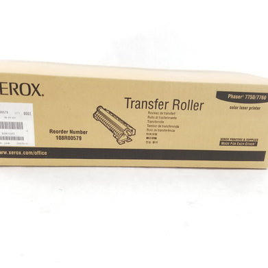 XEROX 108R00579 Transfer Roller Phaser 7750 7760 Color NEW Genuine Sealed in Box