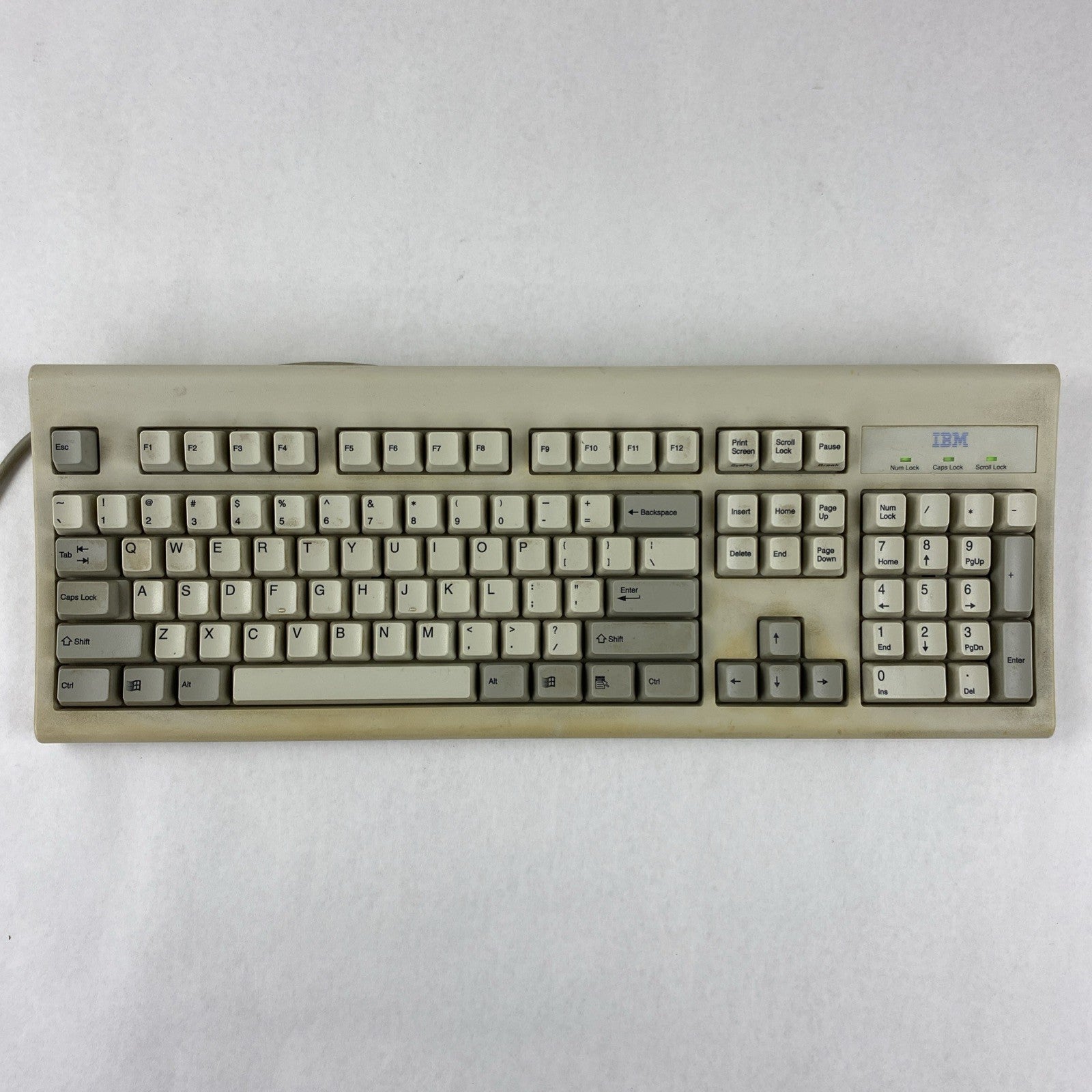 Vintage IBM KB-8923 PS/2 Wired Membrane  Keyboard - Tested2