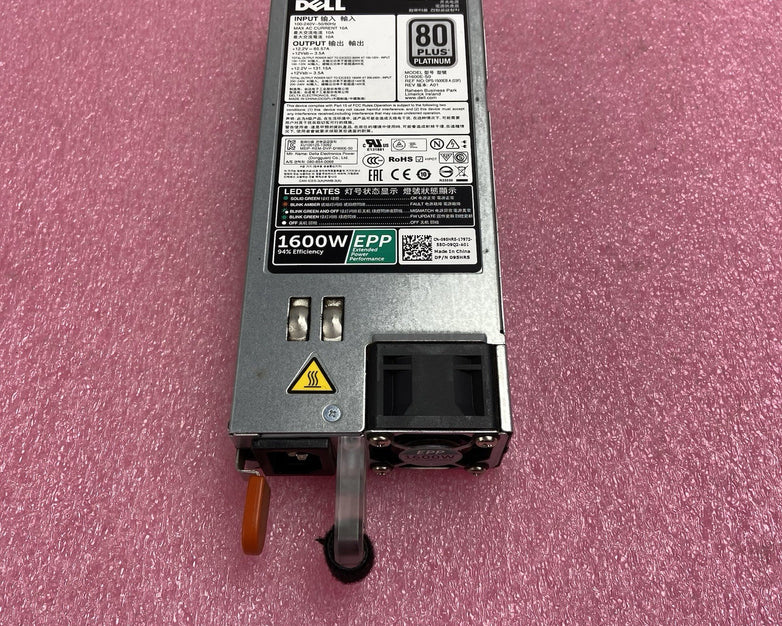 Dell 95HR5 80 Plus Platinum 1600W Power Supply