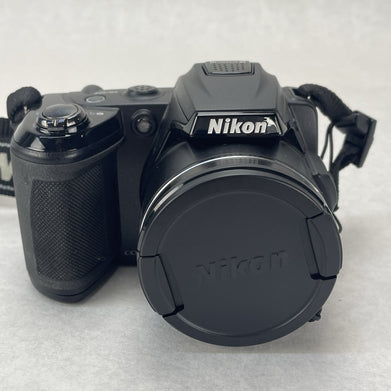 Nikon Coolpix L120 14.1MP Compact Bridge Camera 21x  Small Screen Crack Tested