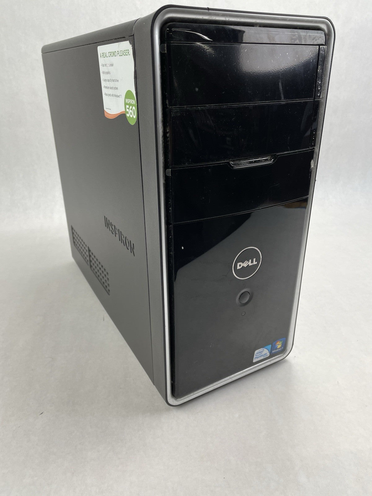 Dell Inspiron 560 MT Pentium Dual-Core E5700 3.00 GHz 4 GB RAM No HDD No OS