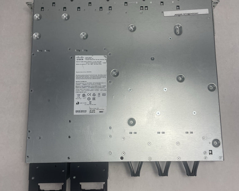 Cisco WS-C3850-48P-S 48 V02 Port Switch 2x 1100W PSU Tested & Reset