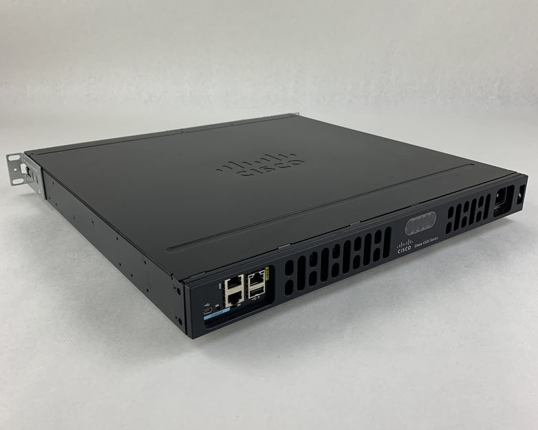 Cisco ISR4331/K9 Router Tested Reset W/  Rack Ears and NO Licenses