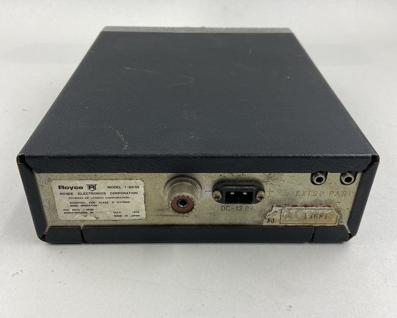 Royce 653B CB Radio Mobile