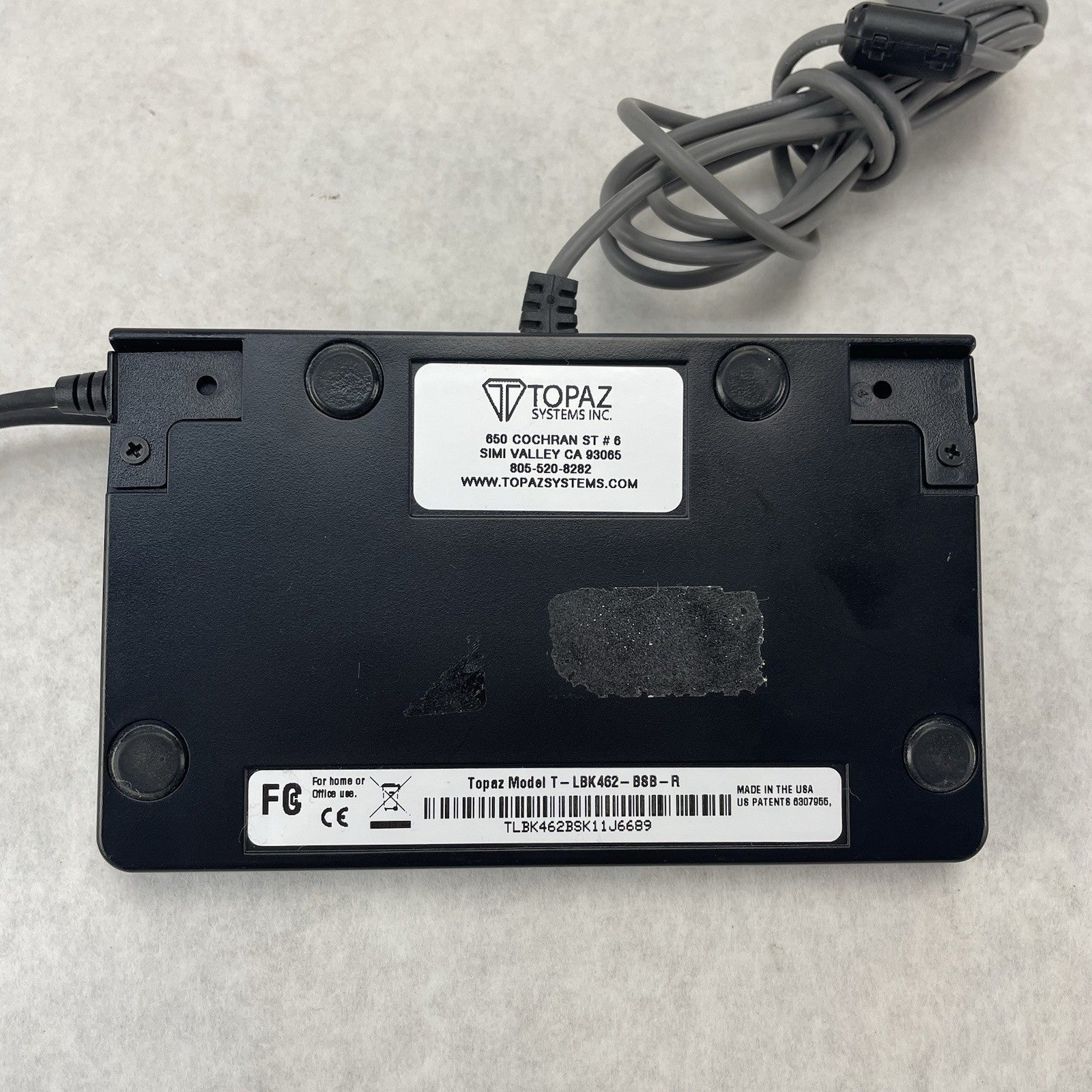 Topaz T-LBK462-BSB-RC Signature Pad Tested2