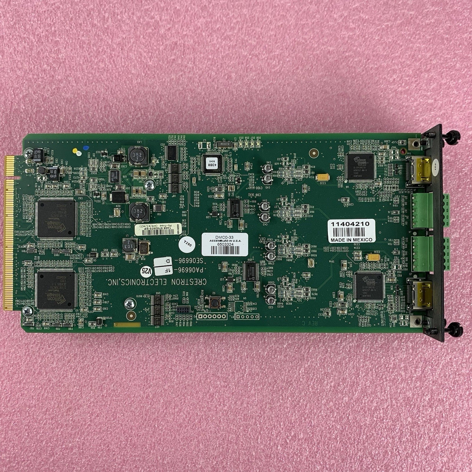 Crestron DMCO-33 HDMI w/ 4 Stereo Analog Audio Output Card2