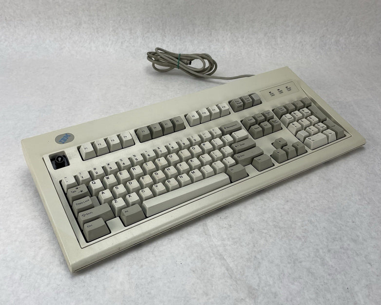 1995 IBM Model M Clicky Mechanical Keyboard 92G7453 Parts Broken Spacebar