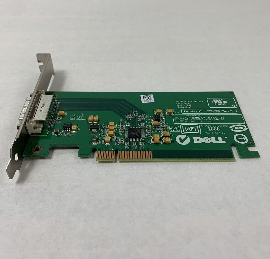 Dell 0KH276 E-G900-04-2600 Sil 1364A DVI AGP Video Graphics FFF GPU (Lot of 2)