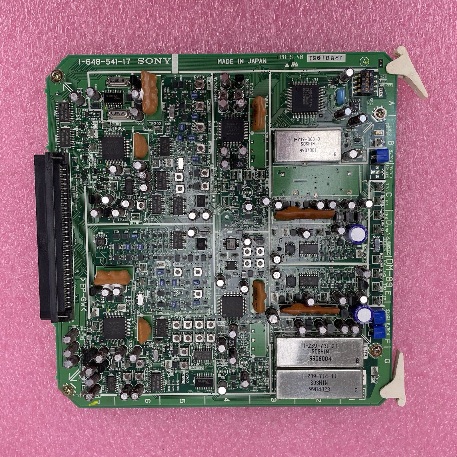 Sony 1-661-132-12 APR-12 Player Board for Betacam SX Cassette Player3