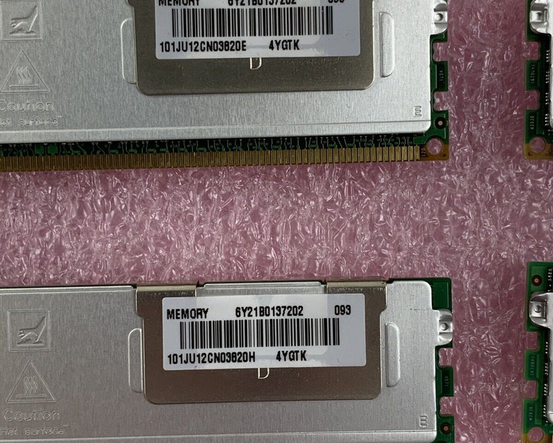 Samsung M393B5170FHD-CF8 4 GB 1067MHz ECC DDR3 Server RAM Module 2Rx4 Lot of 4x